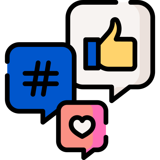 Social Media Design Icon